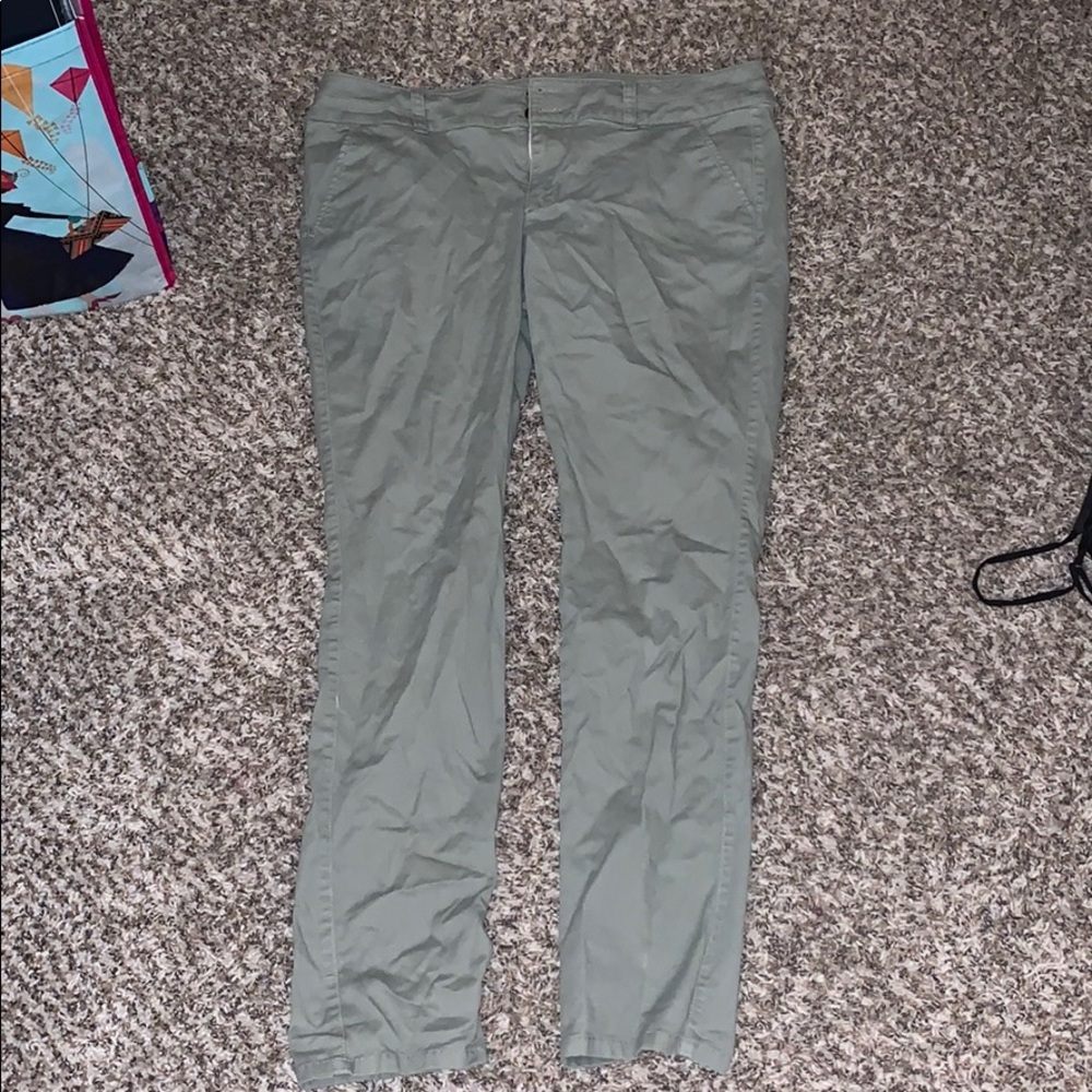 Army green AE pants
